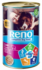 RENO Cnunk Dog Lamb 1240g OPTIMAL LIFE