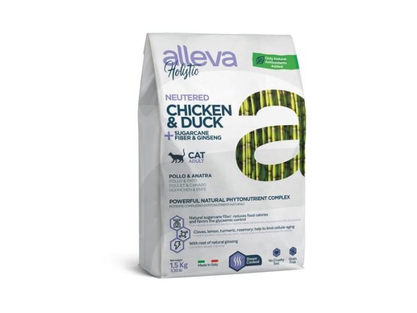 ALLEVA Cat Holistic Neutered 1.5 �� �����/����