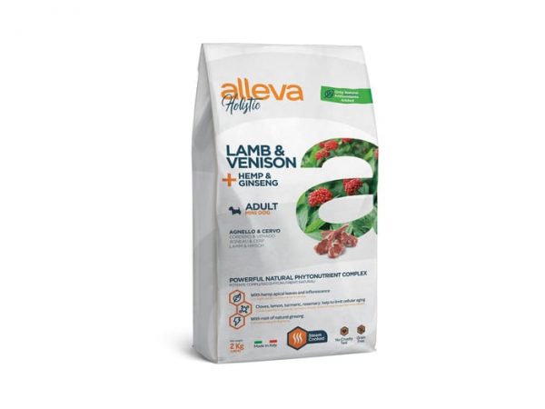 ALLEVA DOG HOLIST AD LAMB/VENISON MINI 12 ��
