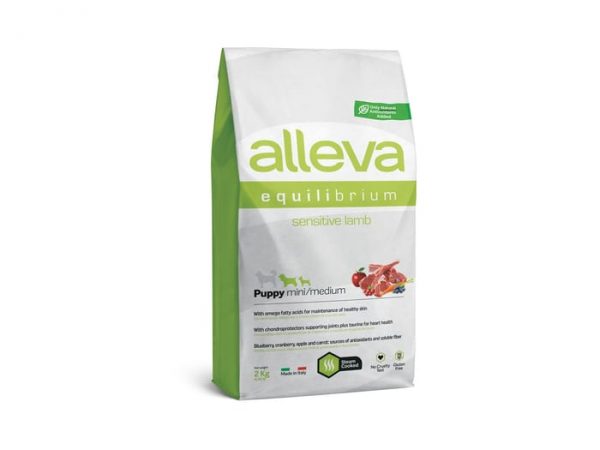 ALLEVA Equilibrium Sens Lamb Puppy Med/Mini 2 ��