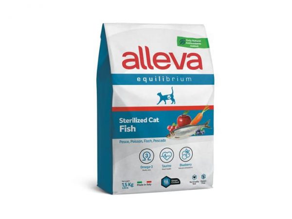 ALLEVA Cat Equilibrium Sterilised Fish 1.5 ��