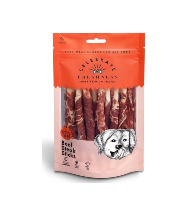 GLEE CELEBRATE BEEF STEAK STICKS 100 �