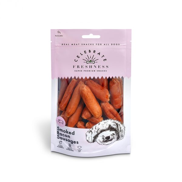 GLEE CELEBRATE GF SMOKED BACON SAUSAGE 100 �