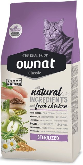 Ownat Classic Sterilized Cat 1.5 ��