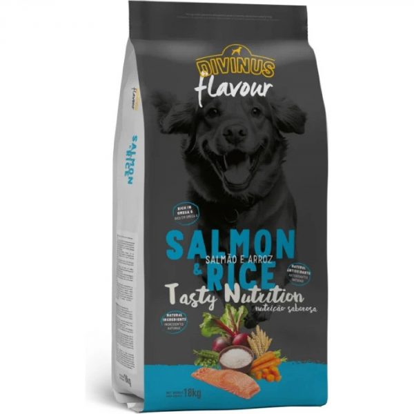DIVINUS FLAVOUR DOG SALMON/RICE 18�� ������ � ���� �� ����