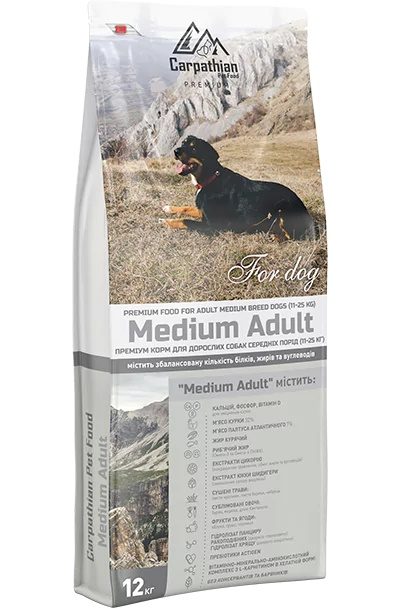 Carpathian Premium Dog 12 �� Medium Adult