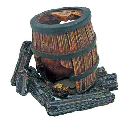 ��������� �Wood Barrel with hole� L 8.7/6/6.5 ��