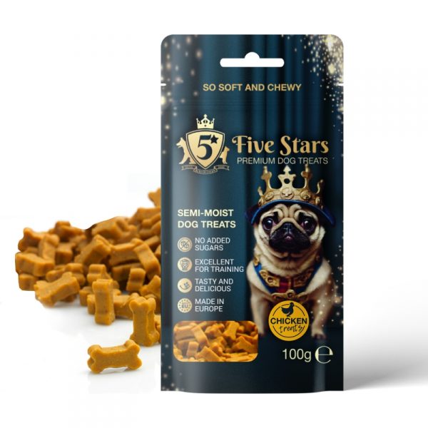 5 STARS Treats Semi-Moist chicken /������/