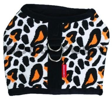 White leopard harness