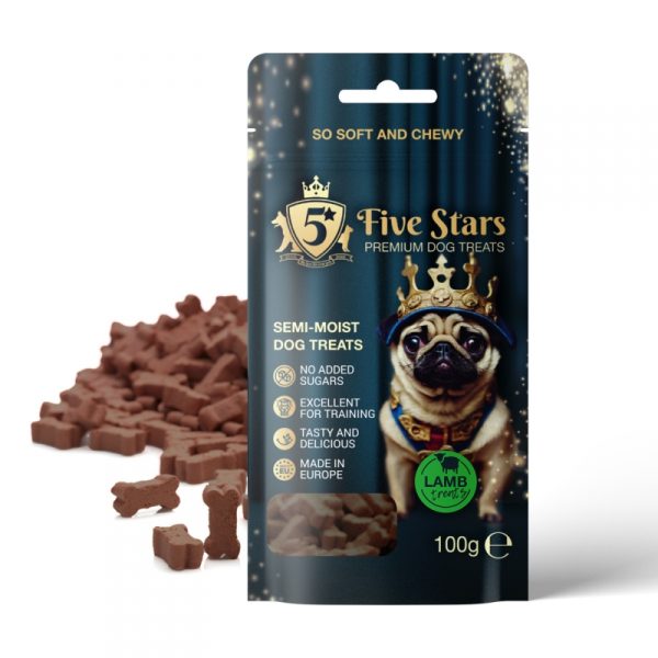 5 STARS Treats Semi-Moist Lamb /������/