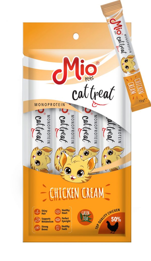 Mio ��������� �� ����  - Cream with Chicken - 4*15 g