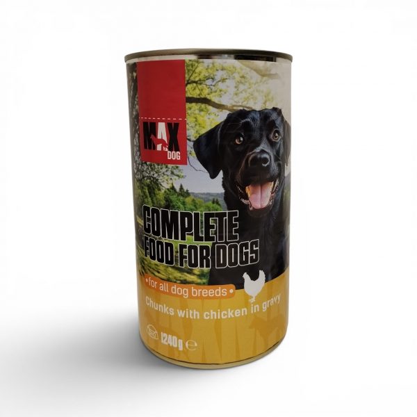 MAX Cnunk Dog Chicken 12x1240 g