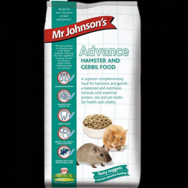 Mr Johnson's Advance Hamsters and Gerbil 750 ��. 