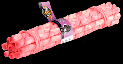 Bravo Bubble Gum Twisted Sticks 10`` 10 ��