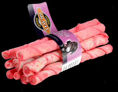 Bravo Bubble Gum Twisted Sticks 5`` 10 ��