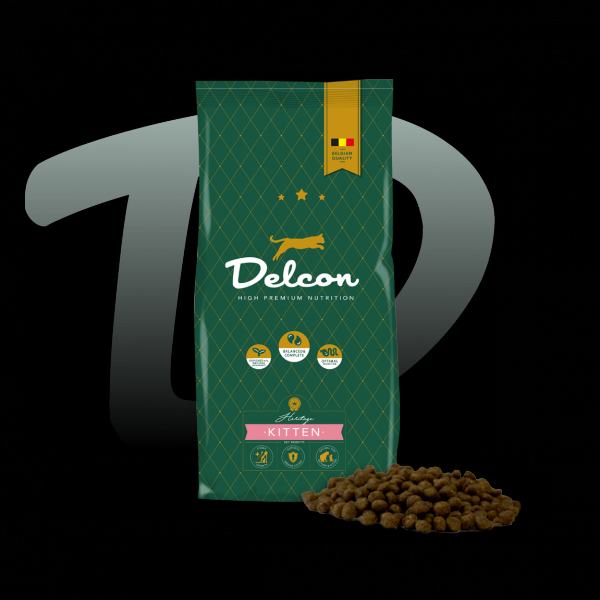 Delcon Cat Kitten High Premium 8,75 ��