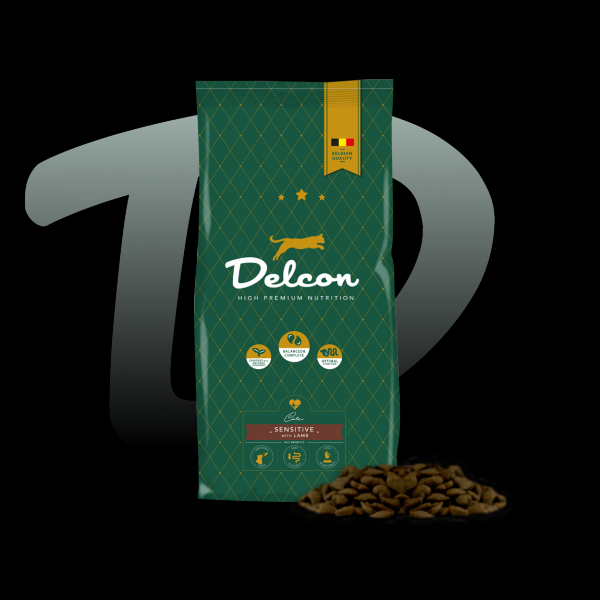 Delcon Cat Sensitive Lamb High Premium 8,75 ��