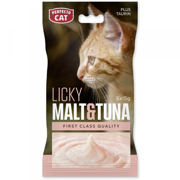 Perfecto Cat Licky Malt &Tuna 5x15 ��