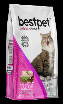 Bestpet cat SELECTION chiken adult 400��/1��/15��