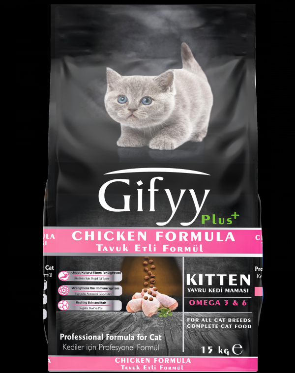 GIFYY KITTEN CHICKEN 15 ��