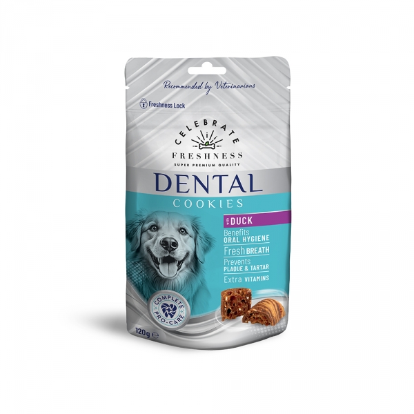 CELEBRATE FRESHNESS Dental Cookies Duck 12x120gr