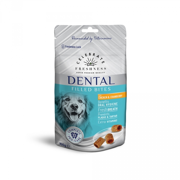 CELEBRATE Dent.Filled Bites Chicken & Cranberry 