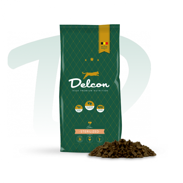 Delcon Cat Sterilized High Premium 8,75 