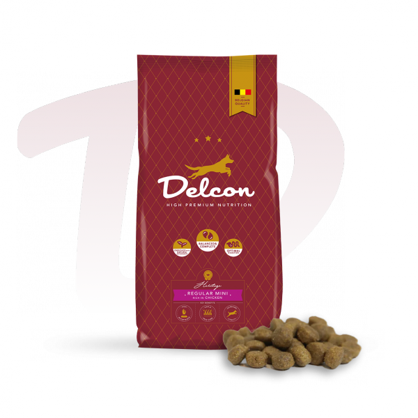 Delcon Dog Regular Mini Chicken High Premium 12 