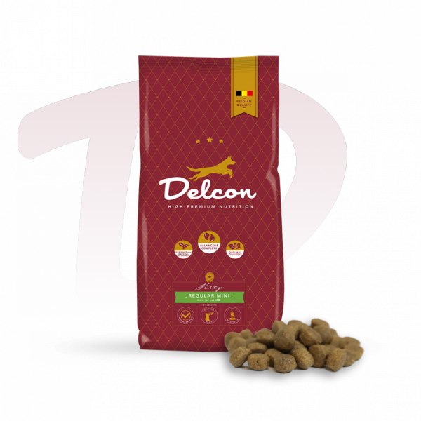 Delcon Dog Regular Mini Lamb High Premium 12 