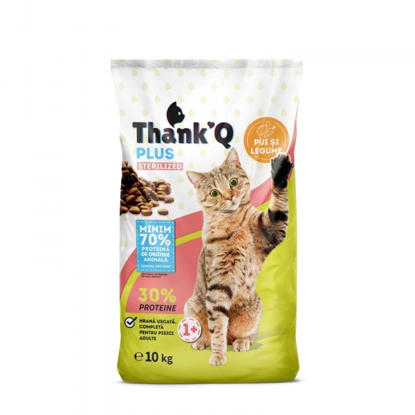 Thank`Q STERIL CAT CHICKEN 10 