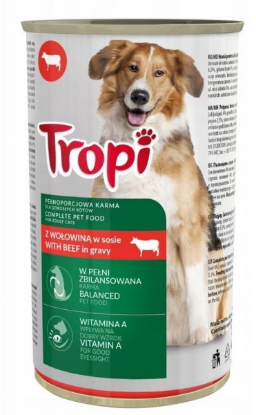 TROPI DOG 1250 �� BEEF-�������� �� �� � �������