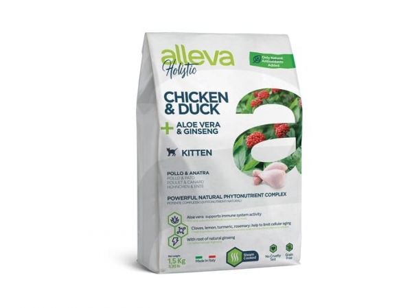 ALLEVA KITTEN HOLISTIC 10 -///