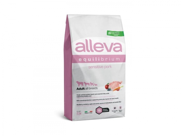 ALLEVA Equilibrium Sens Pork Adult all breed 2 