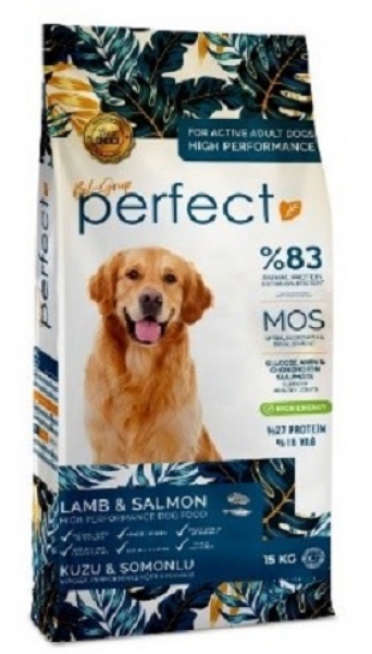 PERFECT ADULT DOG LAMB/SALMON 15 
