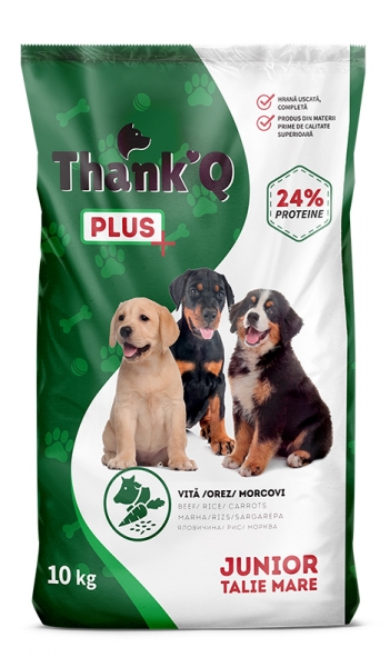 THANK`Q DOG PLUS JUNIOR 24/10-       10 