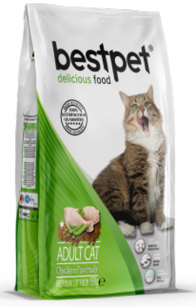 Bestpet cat chiken adult