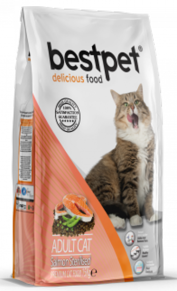 Bestpet cat salmon STERILISED 1/400