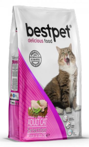 Bestpet cat SELECTION chiken adult 400/1/15