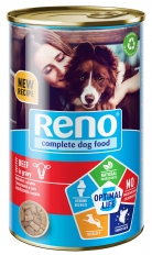 RENO Cnunk Dog Beef 1240g OPTIMAL LIFE