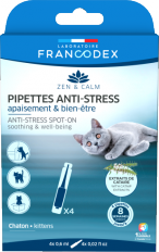 Пипети Анти-стрес малки котенца 4 бр. FRANCODEX