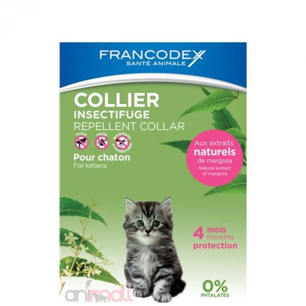 Репелентнa каишкa за малки котенца Francodex