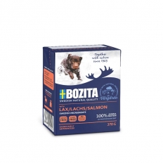Bozita Dog 370 гр -  хапки в желе със сьомга