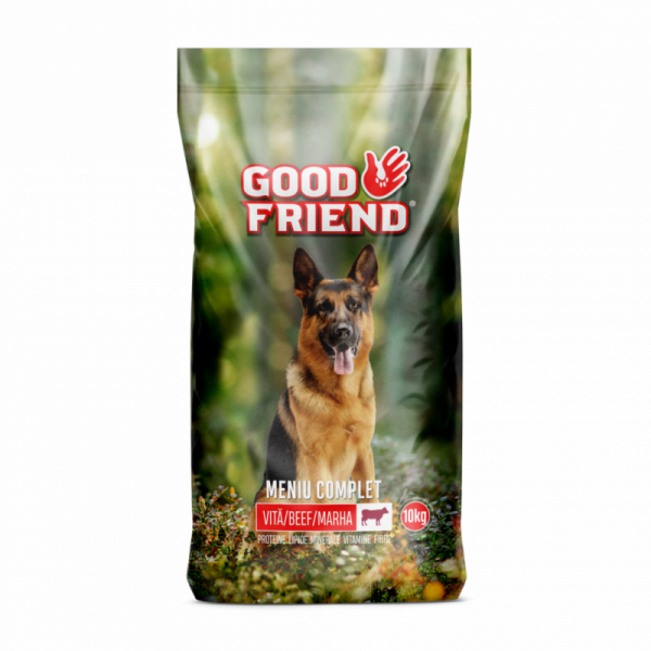 GOOD FRIEND ГОВЕЖДО - суха храна за куче 18/7 10 кг