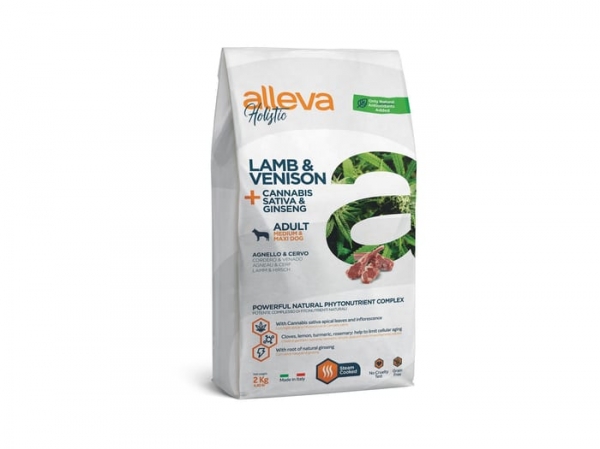 ALLEVA Holistic Lamb/Venison Med/Maxi 2 кг