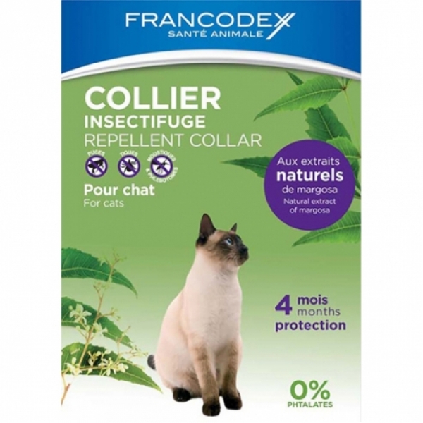 Репелентнa каишкa за котки Francodex