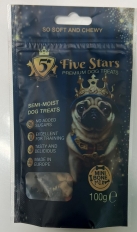 5 STARS Treats Semi-Moist Mini Mix Bones /видове/